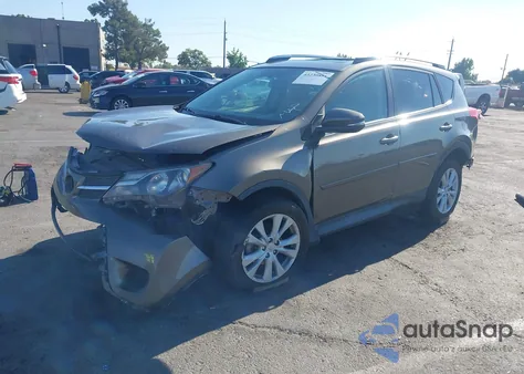 2013 Toyota Rav4 Limited from USA, damaged, VIN 2T3DFREV4DW119079